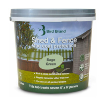 BIRD SHED AND FENCE 5L SAGE GREEN 