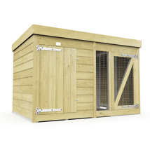 6FT X 4FT DOG KENNEL AND RUN  6X4DKSH