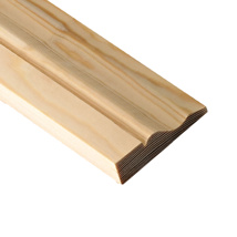 ARCHITRAVE OGEE 25X75MM FINISHED TO 19MM X 69MM PLANED SOFTWOOD