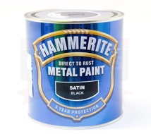 HAMMERITE SMOOTHRITE SATIN-BLACK 750ML DISCONTINUED