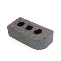 SPECIAL BRICK SINGLE BULLNOSE BLUE 65MM PERFORATED BN1.2