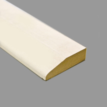 MDF ARCHITRAVE CHAMFERED PRIMED 18X58MM 5.4M LENGTHS