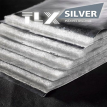 INSULATION MULTIFOIL SILVER WEB DYNAMIC TLX BBA APPROVED 1.2MX10M ROLL