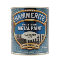HAMMERITE METAL PAINT HAMMERED WHITE 2.5L 