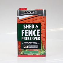 RONSEAL SHED AND FENCE PRESERVER GREEN 5 RO-970