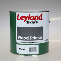 LEYLAND WOOD PRIMER WHITE 2.5LTR
