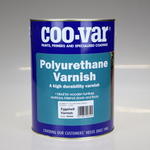 COOVAR PAINT POLYURETHANE EGGSHELL VARNISH 5L 301/V606/13/F