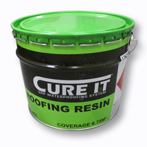 CURE IT ROOFING RESIN 20KG (APPROX 13.5M2 COVERAGE 