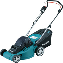 MAKITA LAWNMOWER 18V BATTERY OPERATED CW 1 5 AMP BATTERY AND DC18RC FAST CHARGER DLM330RT