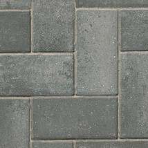 BLOCK PAVING DELTA LARGE FORMAT SILVER HAZE 266X133MM 50MM THICK 288 PER PK while stocks last